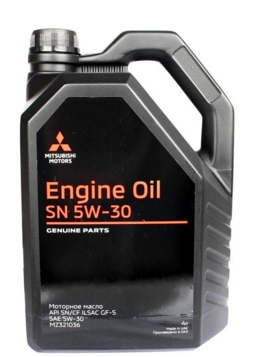 Моторное масло Mitsubishi MZ321036 5W30 синтетическое 4л