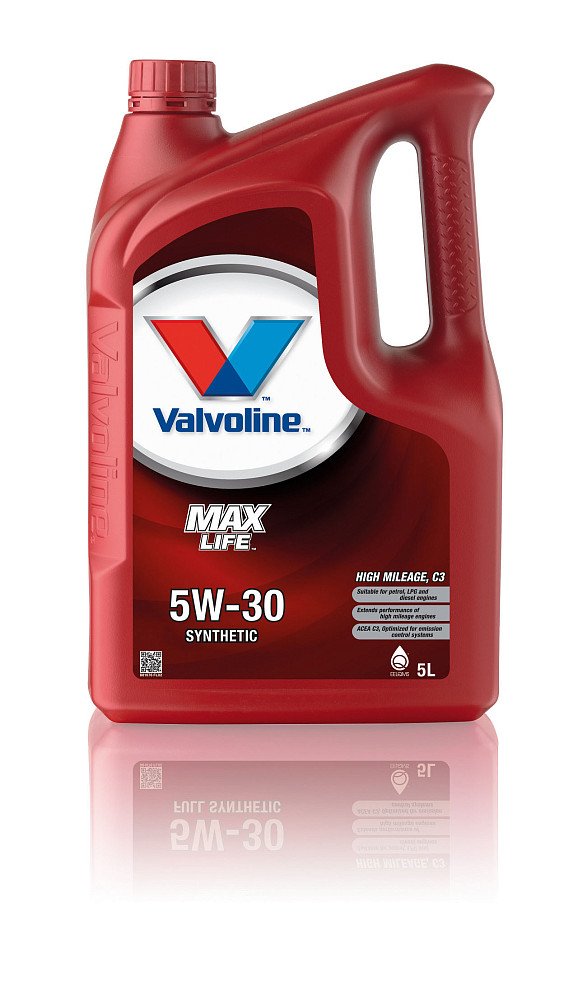 Моторное масло Valvoline MaxLife C3 5W30 синтетическое 5л