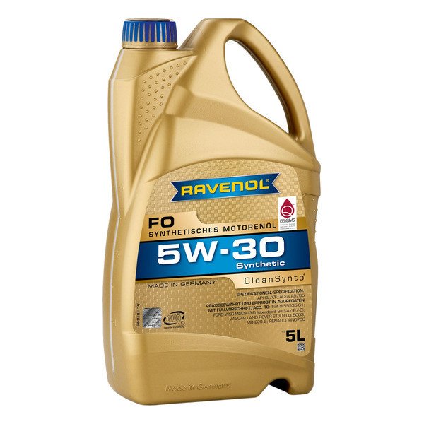 Моторное масло Ravenol FO 5W30 синтетическое 5л