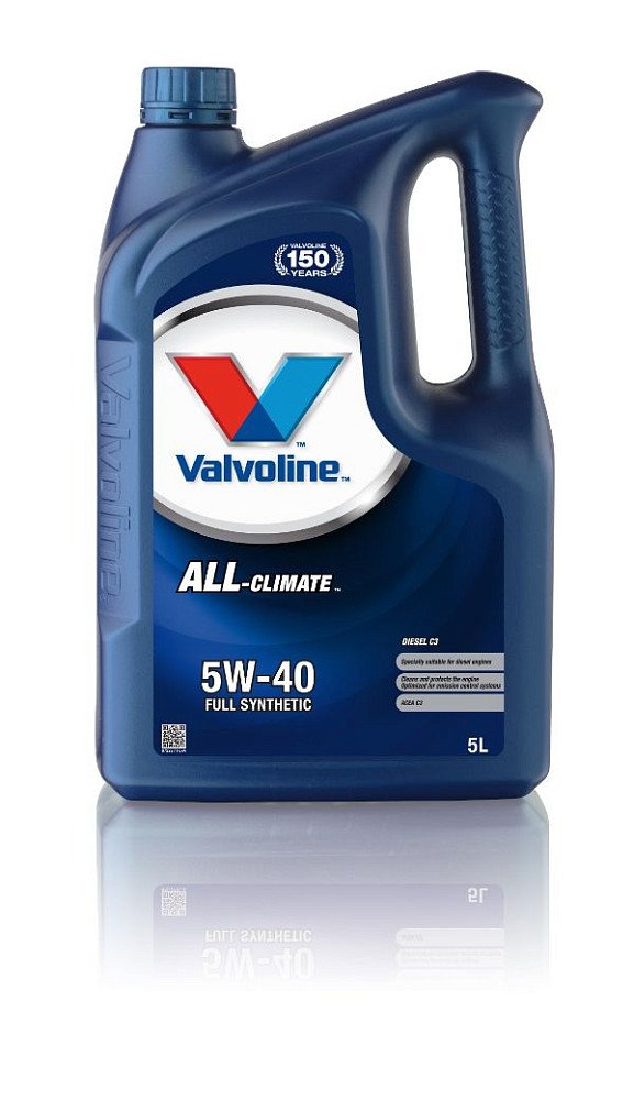 Моторное масло Valvoline All-Climate (Diesel) C3 5W40 синтетическое 5л