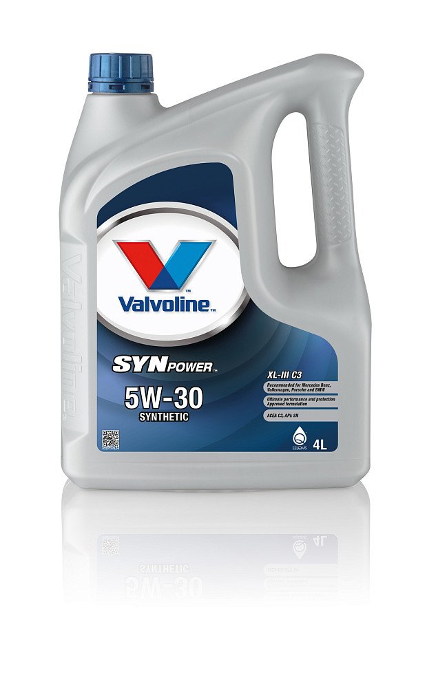 Моторное масло Valvoline SynPower XL-III C3 5W30 синтетическое 4л