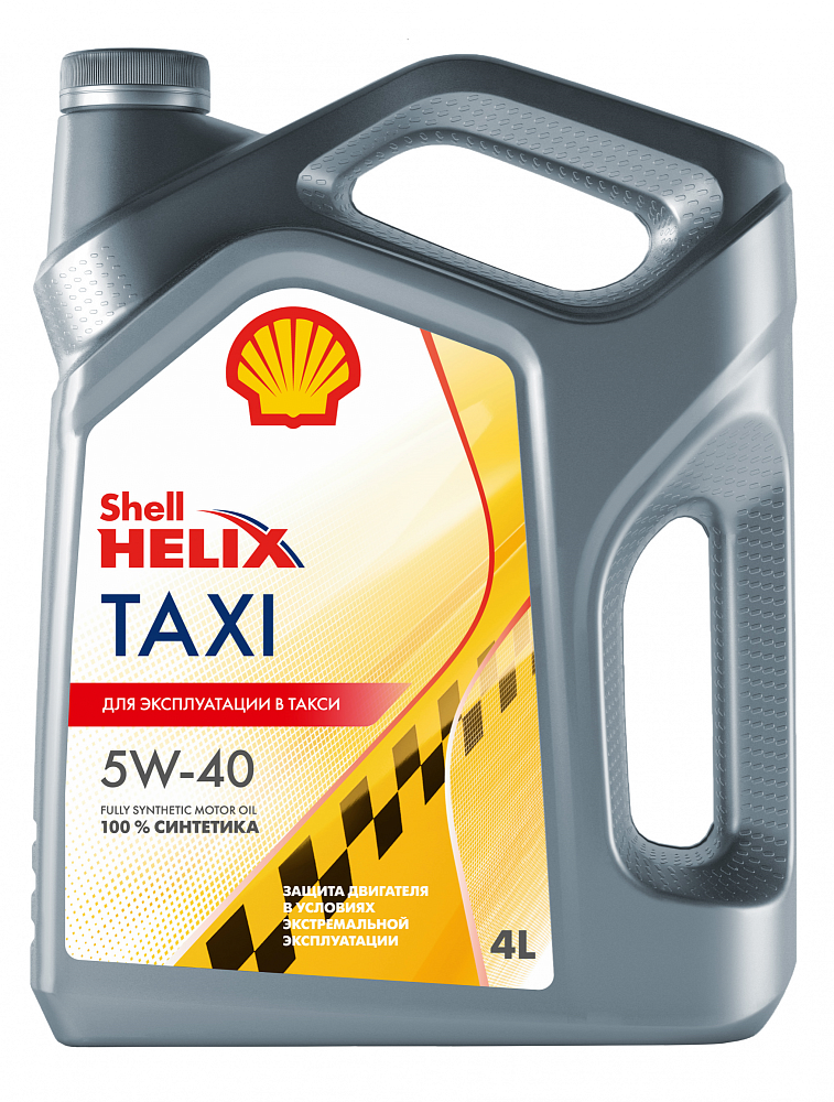 Моторное масло Shell Helix Taxi 5W40 синтетическое 4л
