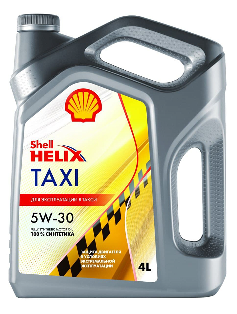Моторное масло Shell Helix Taxi 5W30 синтетическое 4л