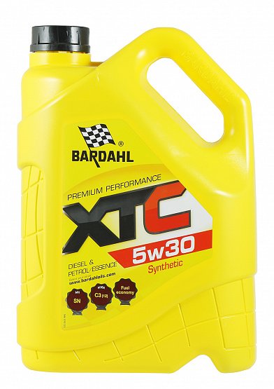 Моторное масло Bardahl XTC 5W30 синтетическое 5л