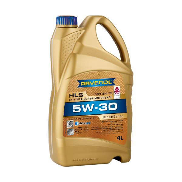 Моторное масло Ravenol HLS 5W30 синтетическое 4л