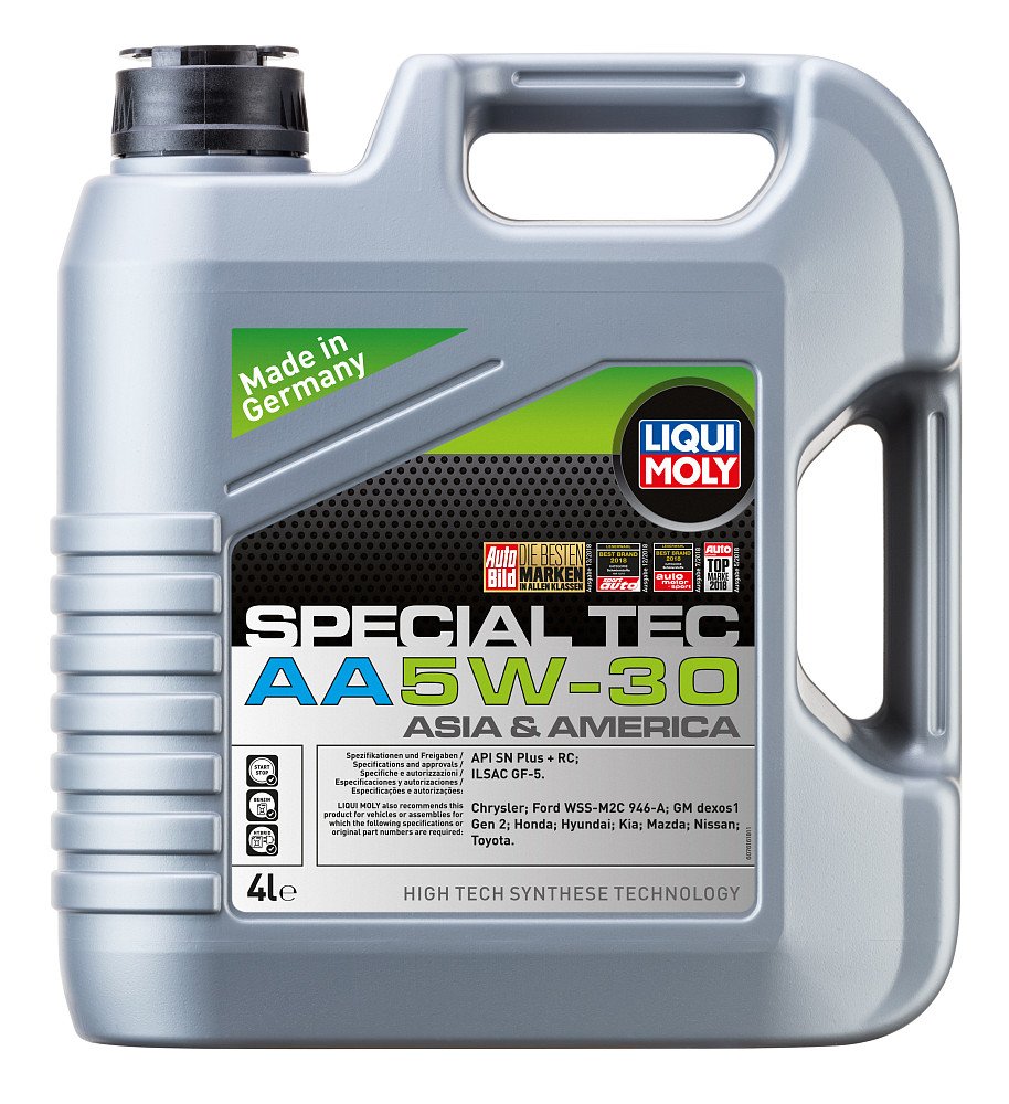Моторное масло Liqui Moly Special Tec AA 5W30 синтетическое 4л