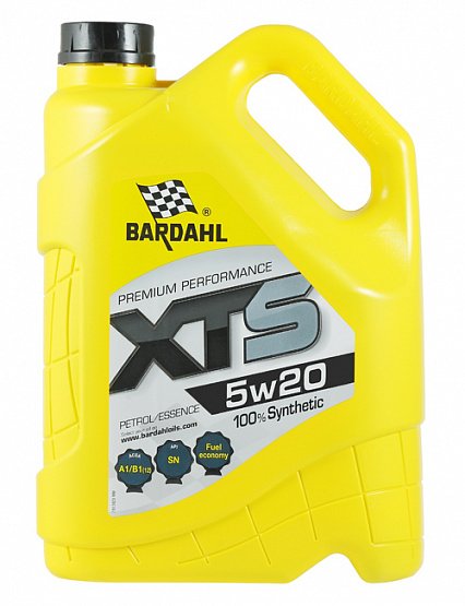 Моторное масло Bardahl XTS 5W20 синтетическое 5л