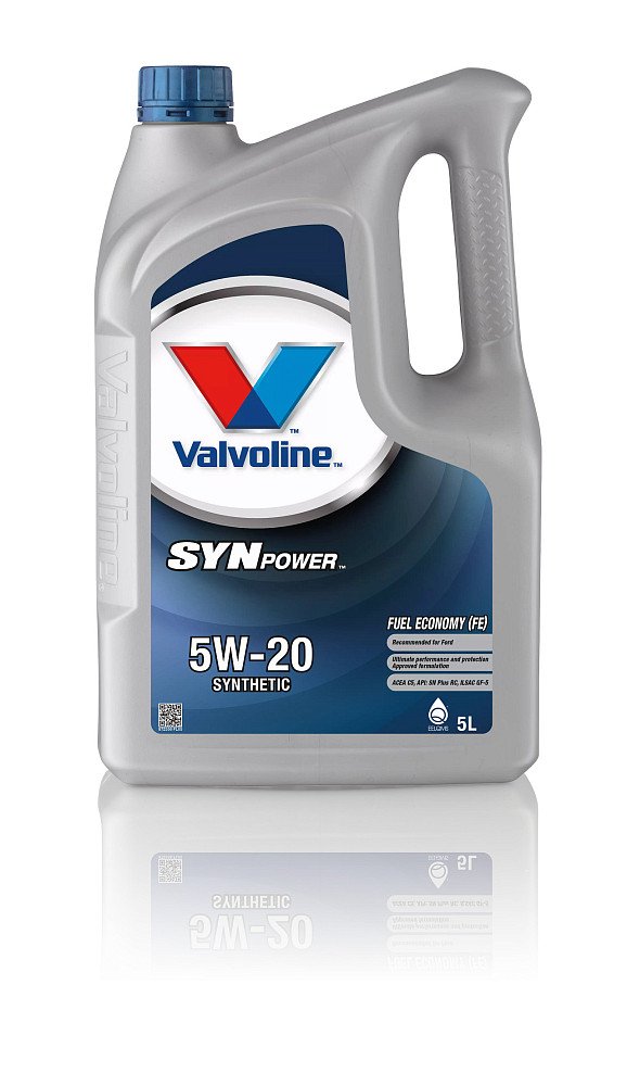 Моторное масло Valvoline SynPower FE 5W20 синтетическое 5л