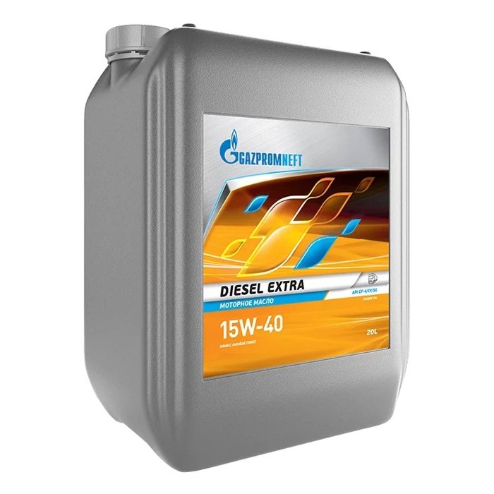 Моторное масло Gazpromneft Diesel Extra 15W40 минеральное 20л
