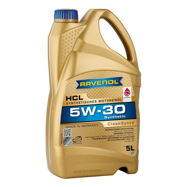 Моторное масло Ravenol HCL 5W30 синтетическое 5л