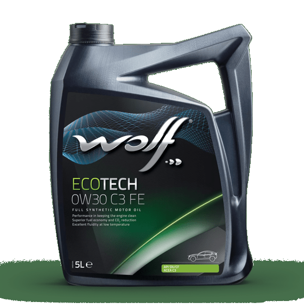 Моторное масло Wolf EcoTech C3 FE 0W30 синтетическое 5л