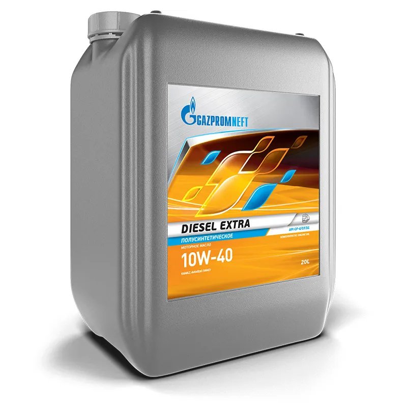 Моторное масло Gazpromneft Diesel Extra 10W40 полусинтетическое 20л