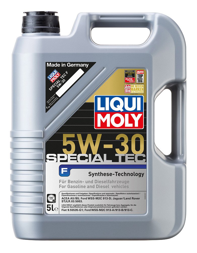Моторное масло Liqui Moly Special Tec F 5W30 синтетическое 5л