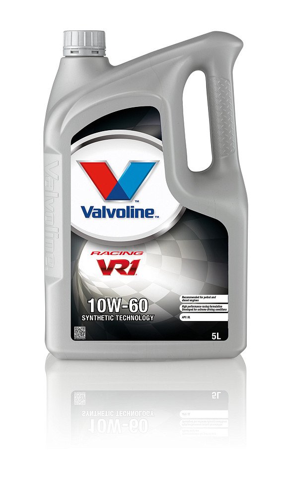 Моторное масло Valvoline VR1 Racing 10W60 полусинтетическое 5л