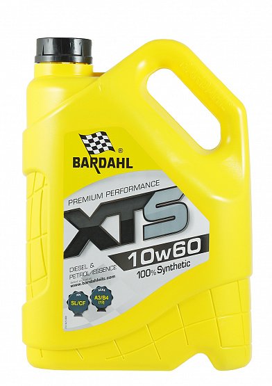 Моторное масло Bardahl XTS 10W60 синтетическое 5л
