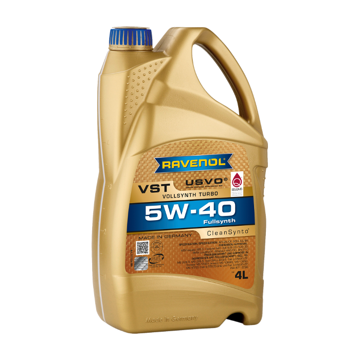 Моторное масло Ravenol VST 5W40 синтетическое 4л