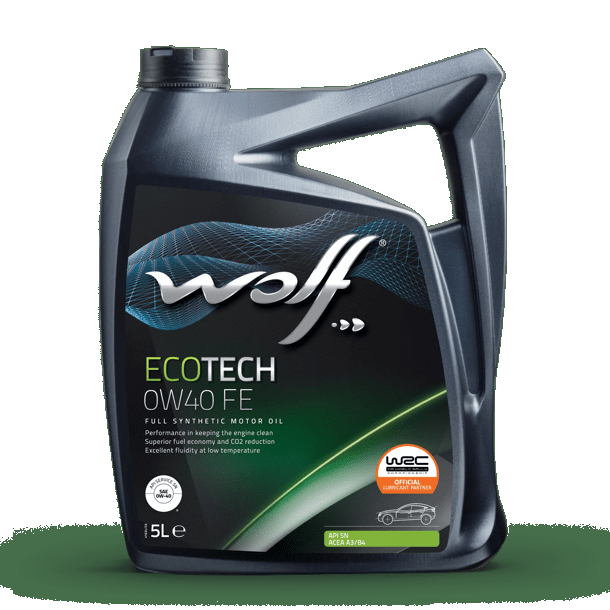 Моторное масло Wolf EcoTech FE 0W40 синтетическое 5л