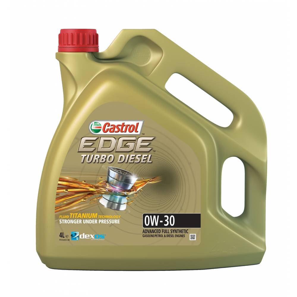 Моторное масло Castrol EDGE Turbo Diesel 0W30 синтетическое 4л