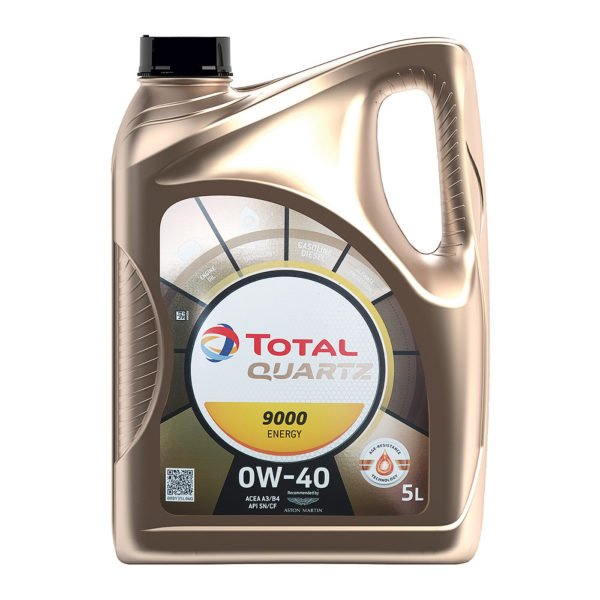 Моторное масло Total Quartz 9000 Energy 0W40 синтетическое 5л