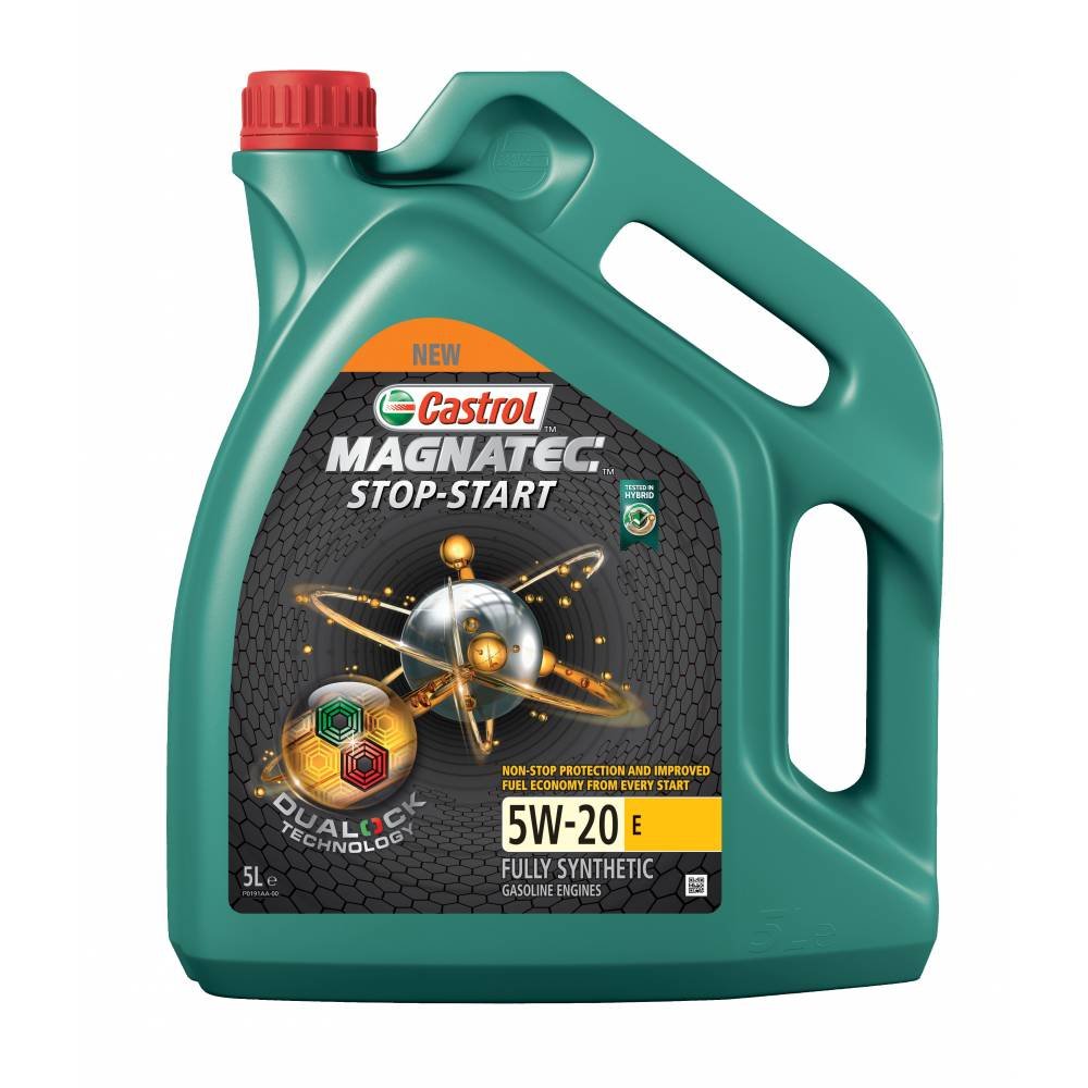 Моторное масло Castrol Magnatec Stop-Start E Dualock 5W20 синтетическое 5л