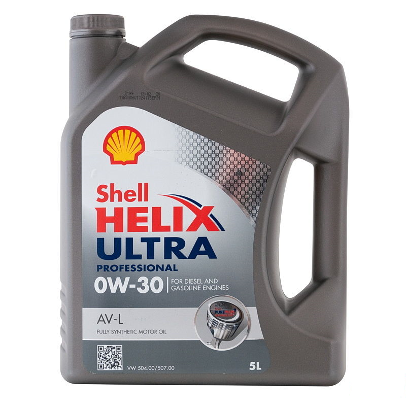 Моторное масло Shell Helix Ultra Professional AV-L 0W30 синтетическое 5л