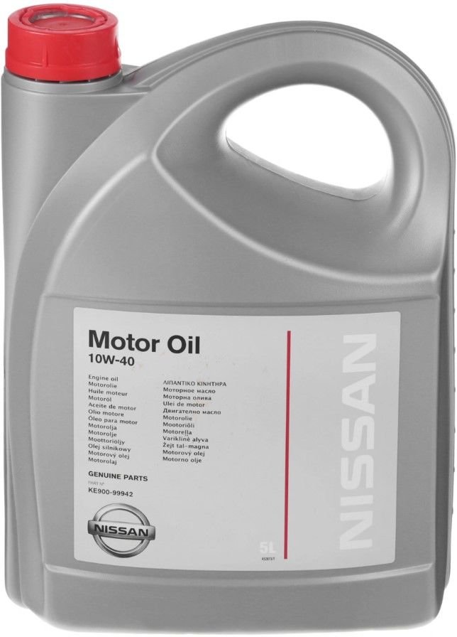 Моторное масло Nissan KE900-99942 10W40 полусинтетическое 5л