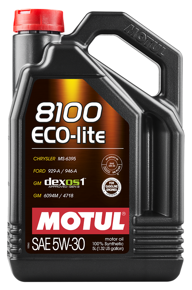 Моторное масло Motul 8100 Eco-Lite 5W30 синтетическое 5л