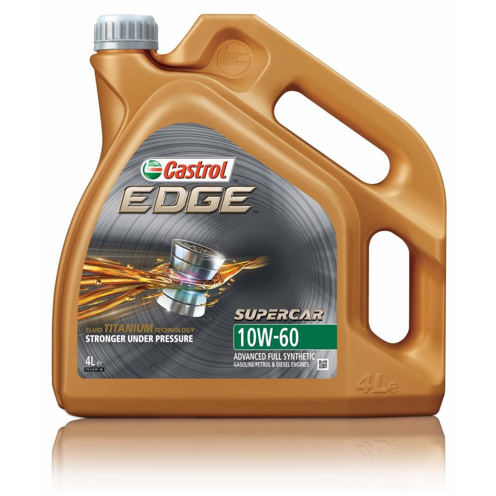 Моторное масло Castrol EDGE Supercar 10W60 синтетическое 4л