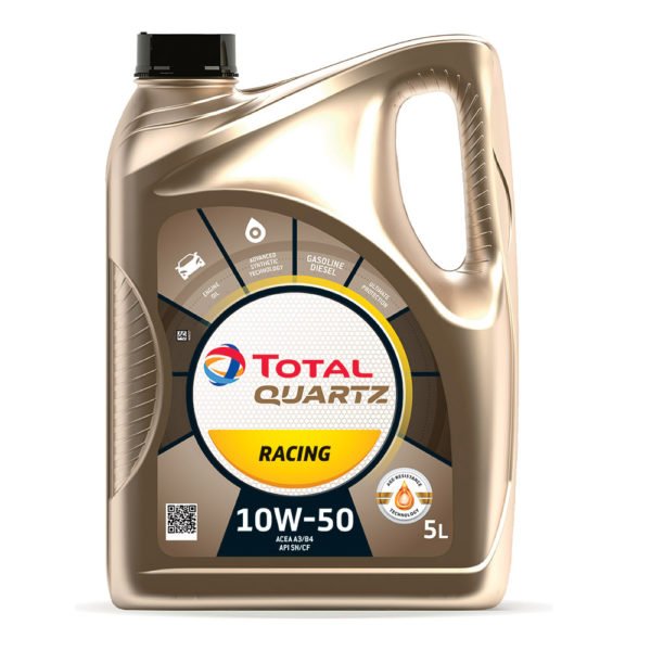 Моторное масло Total Quartz Racing 10W50 синтетическое 5л