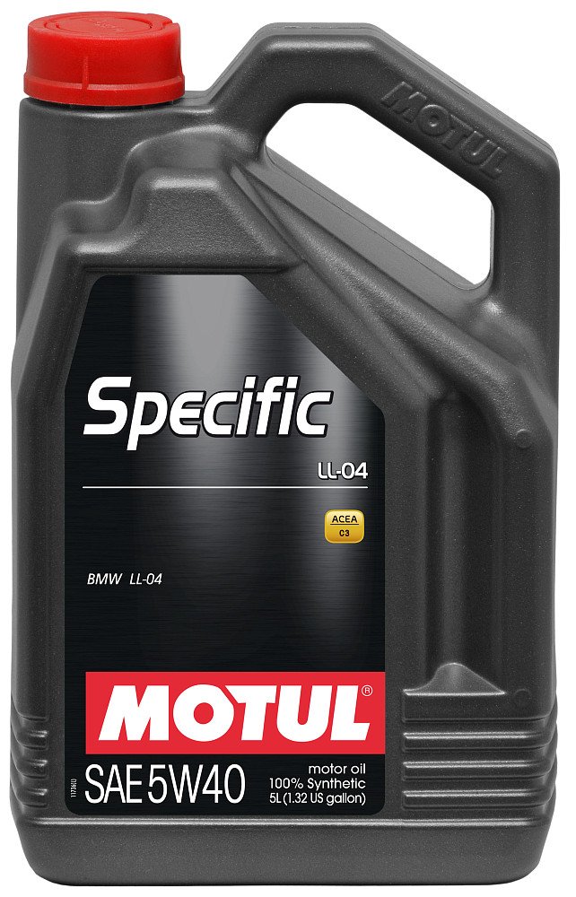 Моторное масло Motul Specific LL-04 5W40 синтетическое 5л