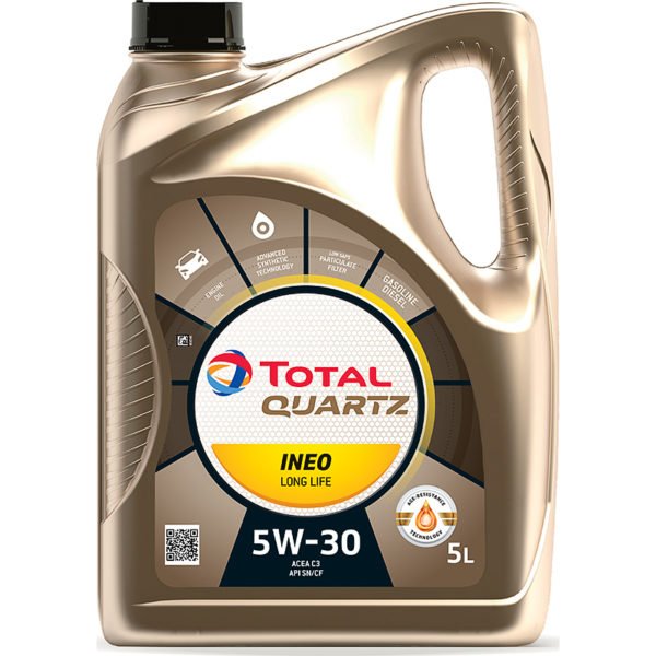 Моторное масло Total Quartz INEO Long Life 5W30 синтетическое 5л