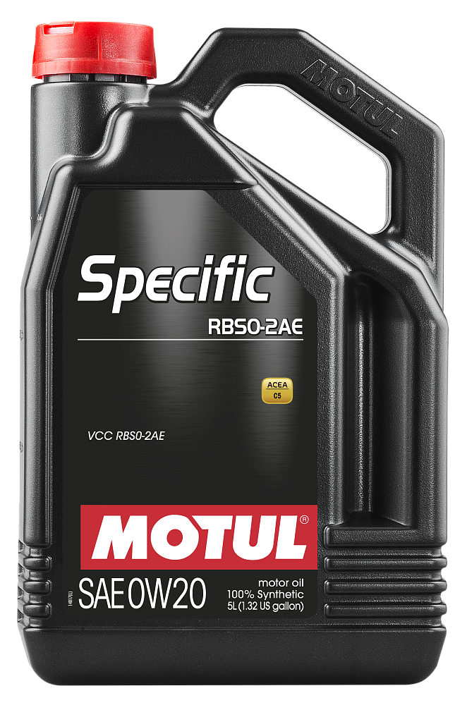Моторное масло Motul Specific RBS0-2AE 0W20 синтетическое 5л