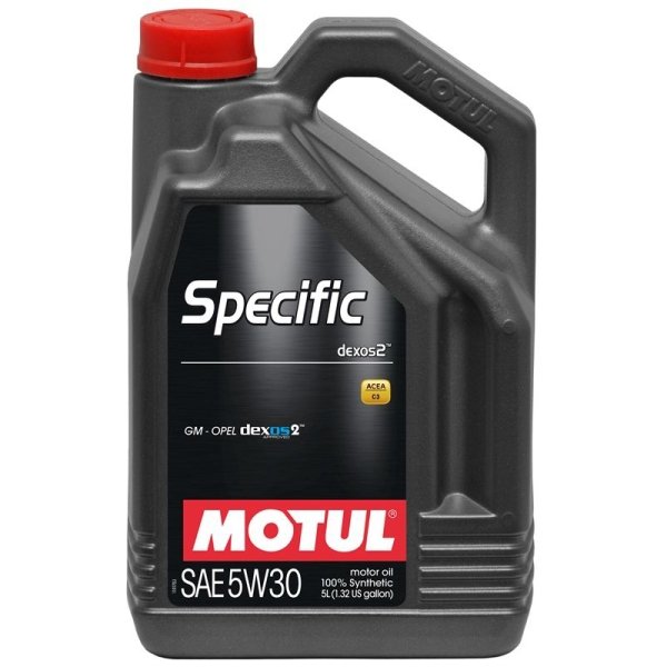 Моторное масло Motul Specific Dexos2 5W30 синтетическое 5л