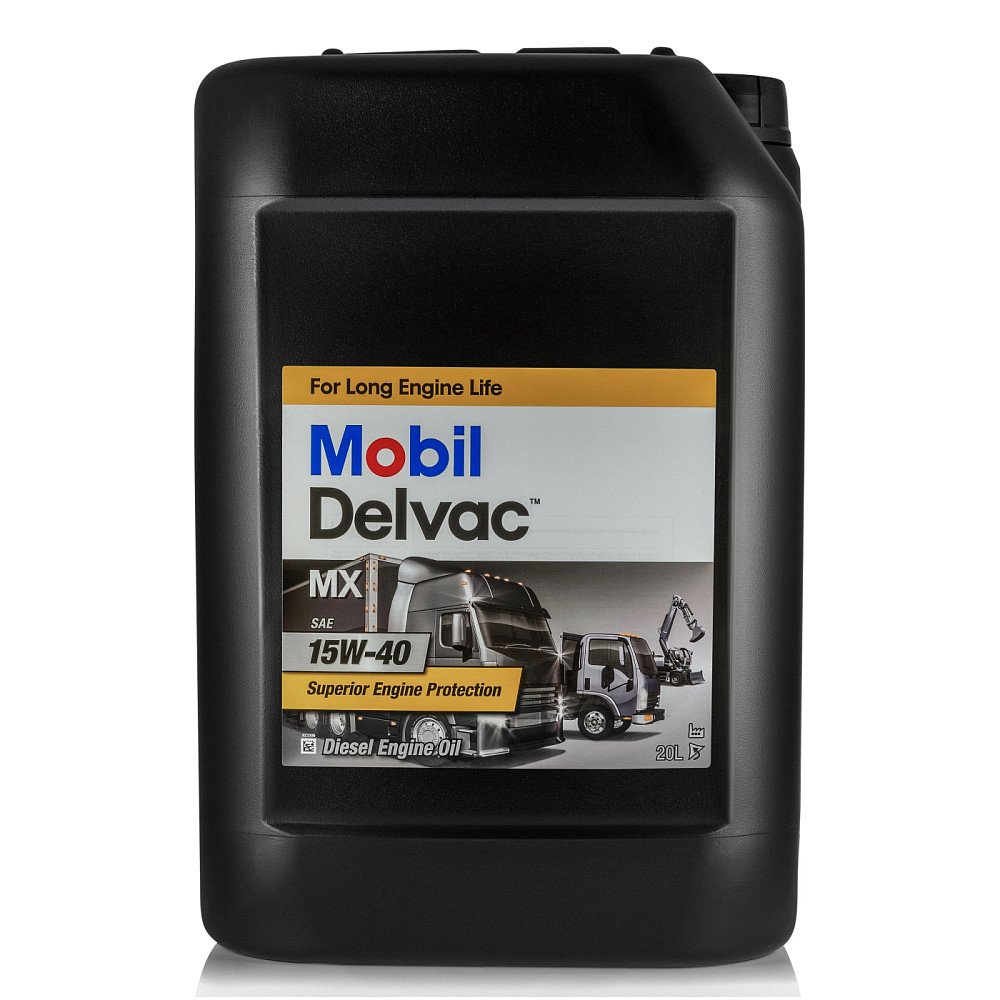 Моторное масло Mobil Delvac MX 15W40 минеральное 20л