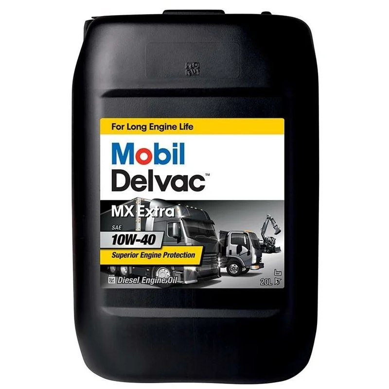 Моторное масло Mobil Delvac MX Extra 10W40 синтетическое 20л