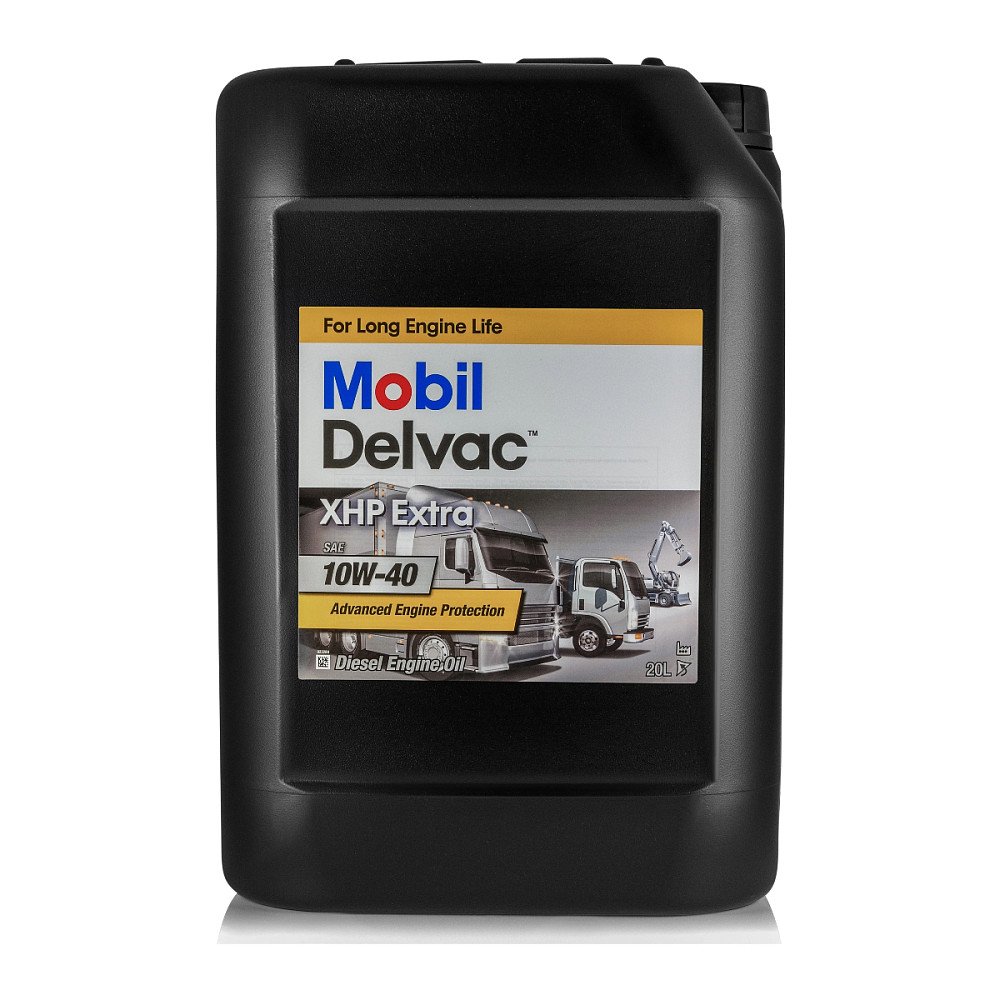 Моторное масло Mobil Delvac XHP Extra 10W40 синтетическое 20л