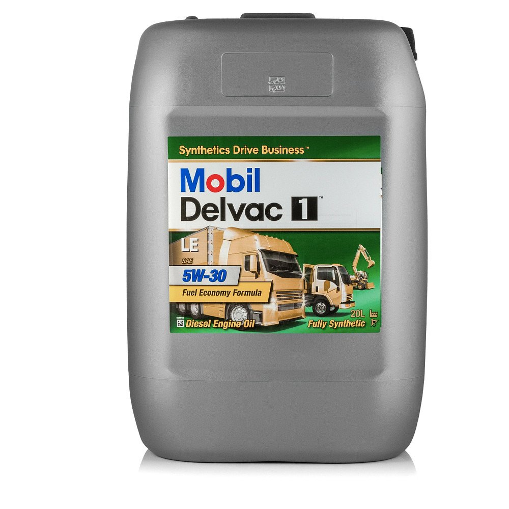 Моторное масло Mobil Delvac 1 LE 5W30 синтетическое 20л