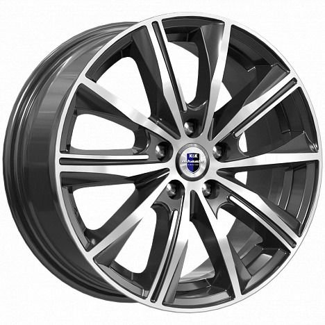 КиК Арнар алмаз-черный 7x16/5x114.3 D66.1 ET40  