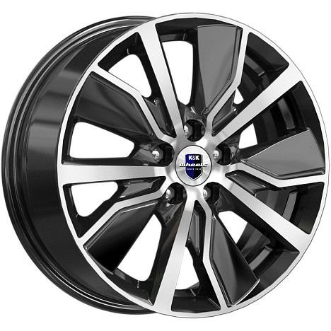 КиК Гамбит алмаз_черный 6.5x16/5x110 D65.1 ET38  