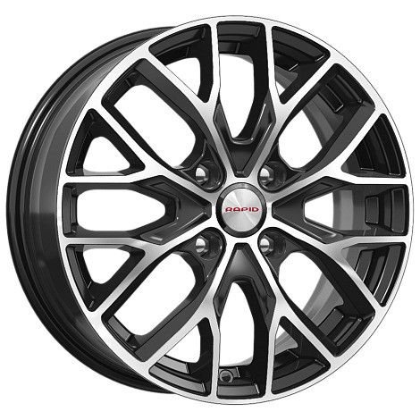 RAPID Лилиом-оригинал алмаз_черный 6x16/4x100 D60.1 ET41  